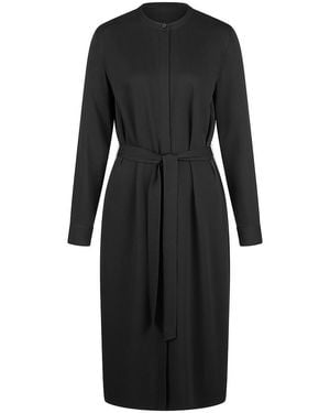 Fadenmeister Berlin Kleid Rundhals-Ausschnitt - Schwarz