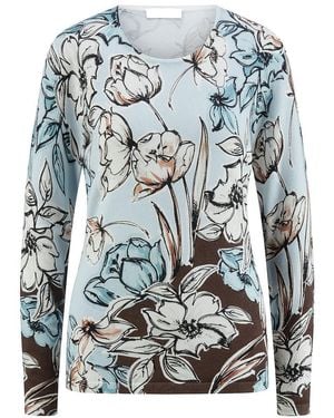 St. Emile Rundhals-Pullover - Blau