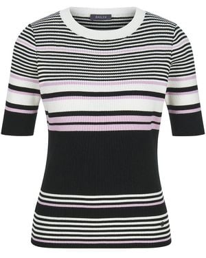 Basler Strickpullover - Schwarz