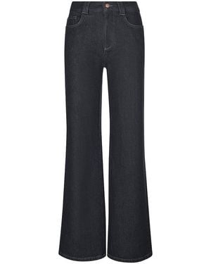 DAY.LIKE „Wide Leg“-Jeans - Blau