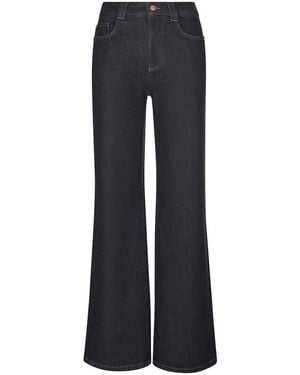 DAY.LIKE „Wide Leg“-Jeans - Blau