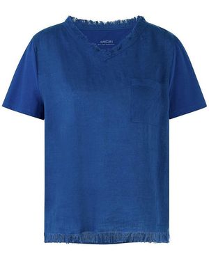 Marc Cain Shirt Fransen - Blau