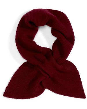 Peter Hahn Strickschal - Rot
