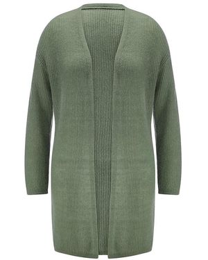 Anna Aura Long-Strickjacke - Grün