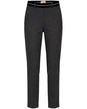 RAPHAELA by BRAX Comfort plus-jersey-hose - Schwarz