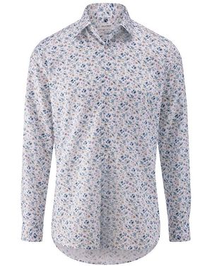 Olymp Hemd Kent-Kragen - Blau