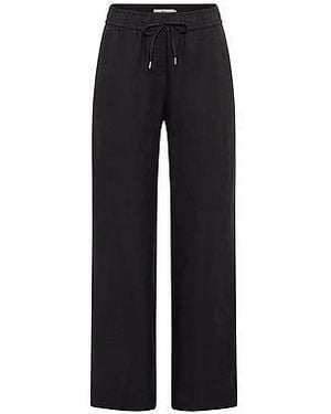 Brax Wide Fit-Broek Model Farina Van - Zwart