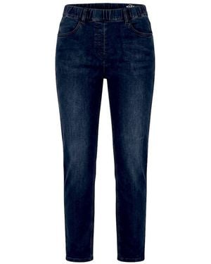 Peter Hahn Slim Fit-Thermo-Jeans - Blau