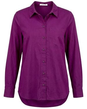 Peter Hahn Long-Bluse - Lila