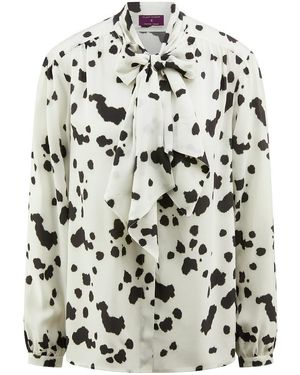 TALBOT RUNHOF X PETER HAHN Bluse - Grau