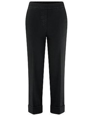 Peter Hahn Straight Fit-7/8-Jeans Van - Zwart