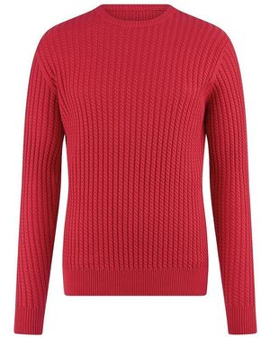 Louis Sayn Rundhals-Pullover - Rot