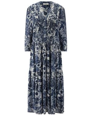 Uta Raasch Kleid 3/4-Arm - Blau