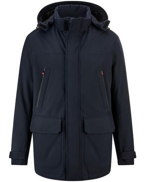 Peter Hahn Funktions-Parka - Blau