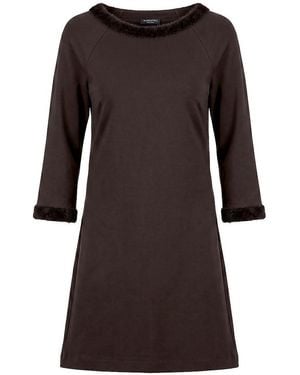 Margittes Sweatkleid - Braun