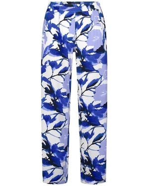 Betty Barclay Jersey-Hose - Blau