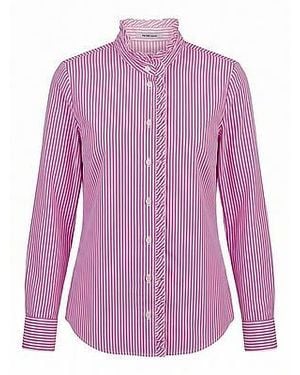 Peter Hahn Blouse Lange Mouwen Van - Paars