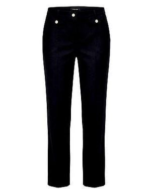 Peter Hahn Enkellange Broek Van - Blauw
