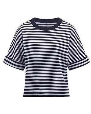 efixelle Shirt Ronde Hals Van - Blauw