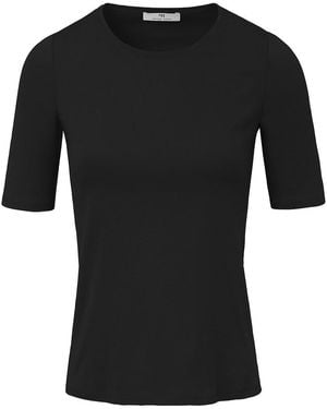 Peter Hahn Rundhals-shirt, , gr. 36, baumwolle - Schwarz