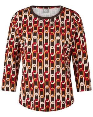 Rabe Rundhals-Shirt - Rot