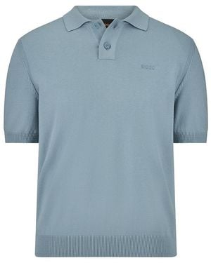BOSS Polo-pullover asac p - Blau