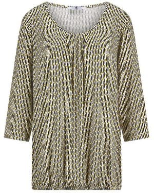 Anna Aura Rundhals-Shirt 3/4-Arm - Grau