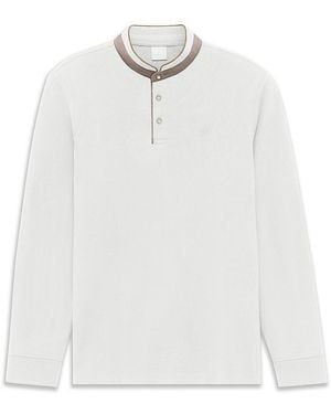 Bugatti Henley-Shirt - Weiß