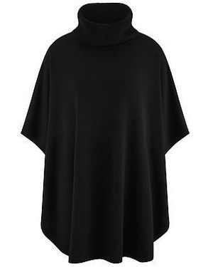 Peter Hahn Poncho Van - Zwart