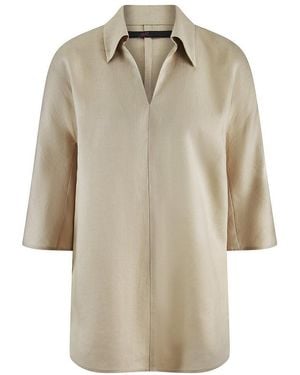 Emilia Lay Tunika Mit 3/4-Arm, Gr. M - Natur