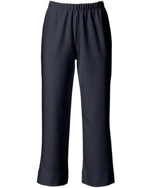 Green Cotton 7/8-Schlupf-Hose blau