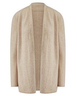 include Lang Vest 75% Kasjmier Van - Naturel
