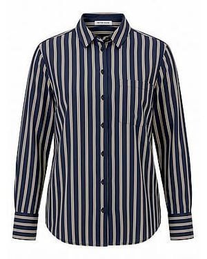 Peter Hahn Lange Blouse Van - Blauw