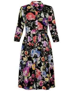 St. Emile Kleid 3/4-Arm - Schwarz