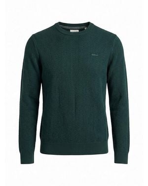 GANT Rundhals-Pullover - Grün