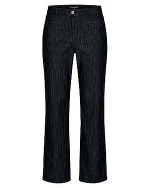 Peter Hahn Bootcut Fit-Jeans Van - Blauw