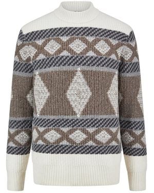 Bugatti Strickpullover - Grau