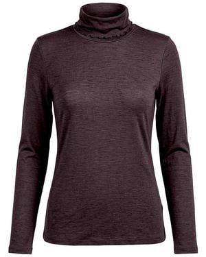 Fadenmeister Berlin Rollkragen-Shirt - Lila