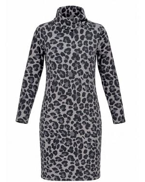 Emilia Lay Sweatkleid - Schwarz
