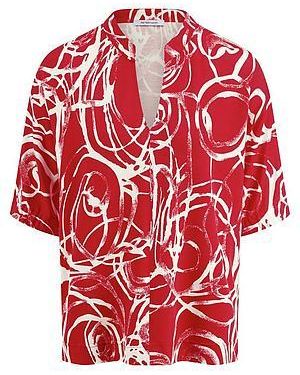 Peter Hahn Jersey Blouse Van - Rood