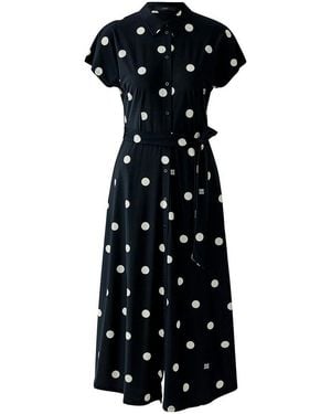 Ouí Jersey-kleid - Schwarz