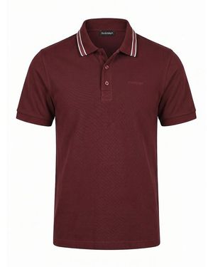 Louis Sayn Polo-Shirt Kurzer Knopfleiste - Rot