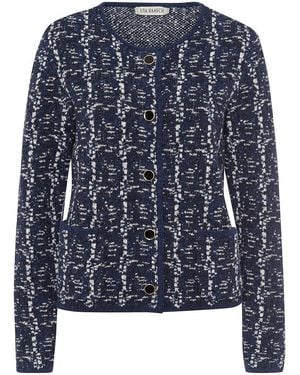 Uta Raasch Strickjacke - Blau