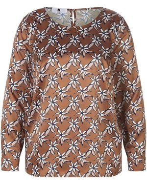 Anna Aura Bluse - Braun