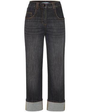 DAY.LIKE Straight Fit-7/8 Jeans - Grau