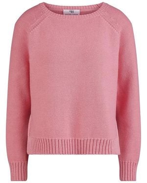 Peter Hahn Rundhals-Pullover - Pink