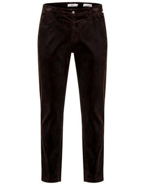 Brax Knöchellange „Slim Fit“-Cordhose - Schwarz