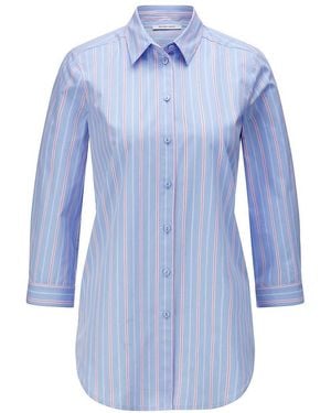 Peter Hahn Long-bluse 3/4-arm - Blau