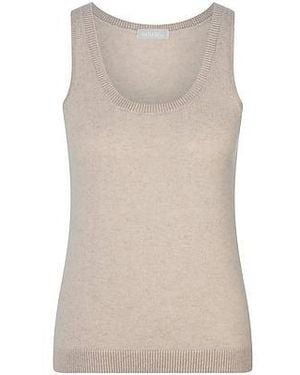 include Gebreide Top Van - Naturel