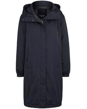 Fuchs & Schmitt Lange Jas Capuchon Van - Blauw